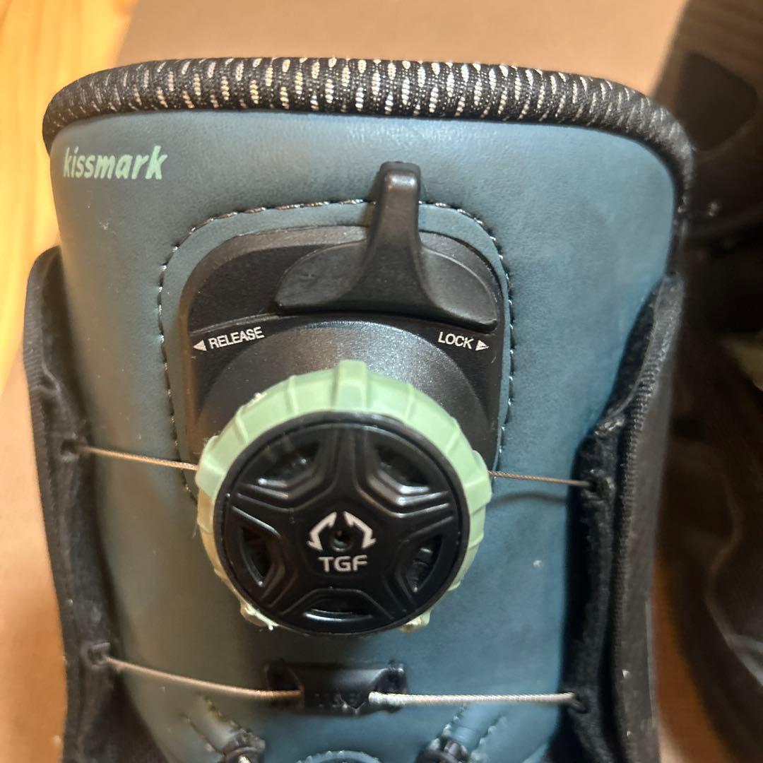 キスマーク kissmark スノーボード ブーツ 25㎝　ダイヤル式　BOA