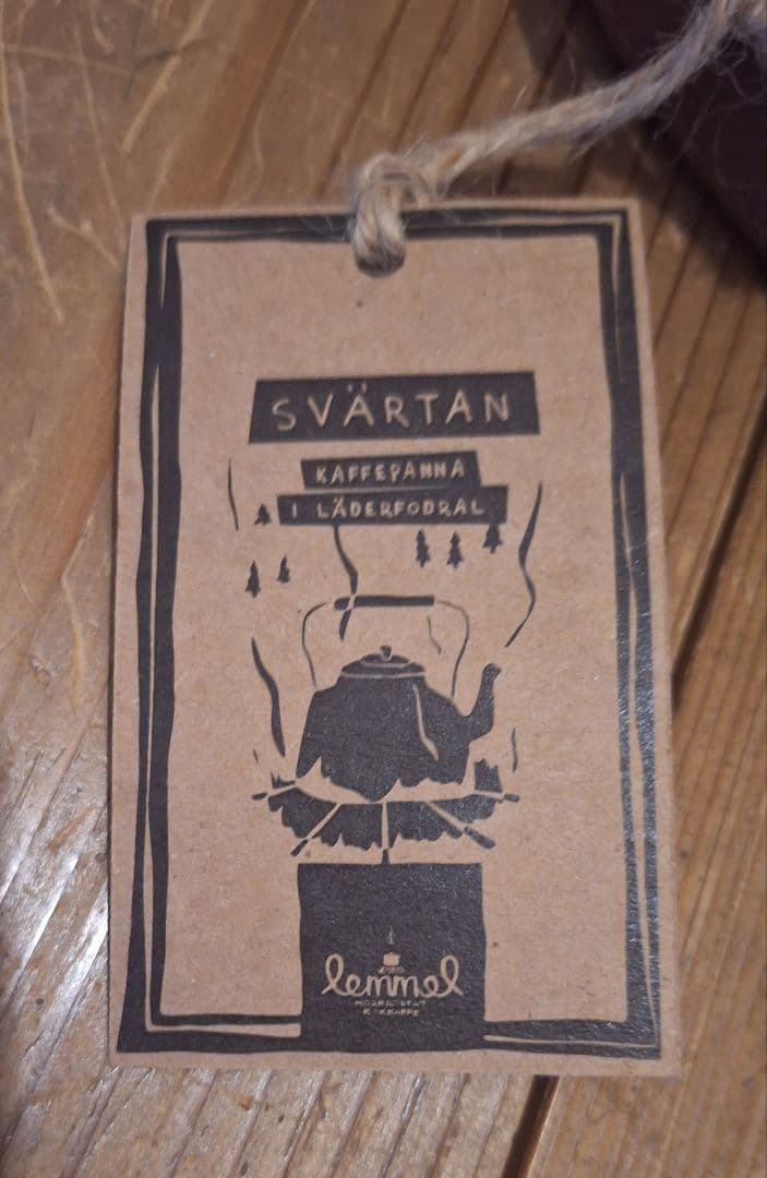 【新品未使用】lenmel アルミケトル レザーケース付き