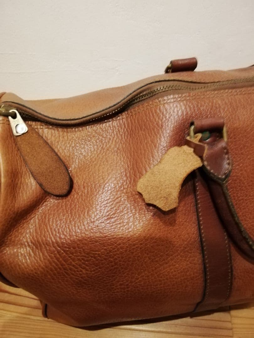 コムデギャルソン　レザーボストンバッグ　本革