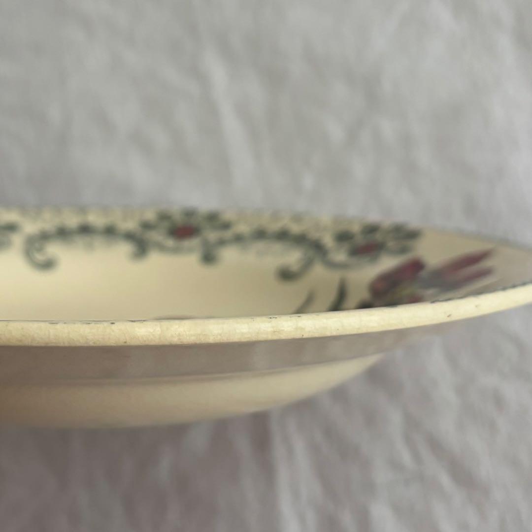 フランスアンティーク ショワジールロワ Fleurs Coupées プレート