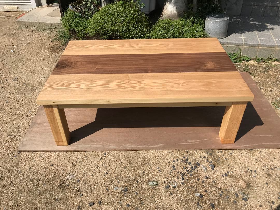 リビングこたつ105ウォールナット日本製・ヒーター別売り