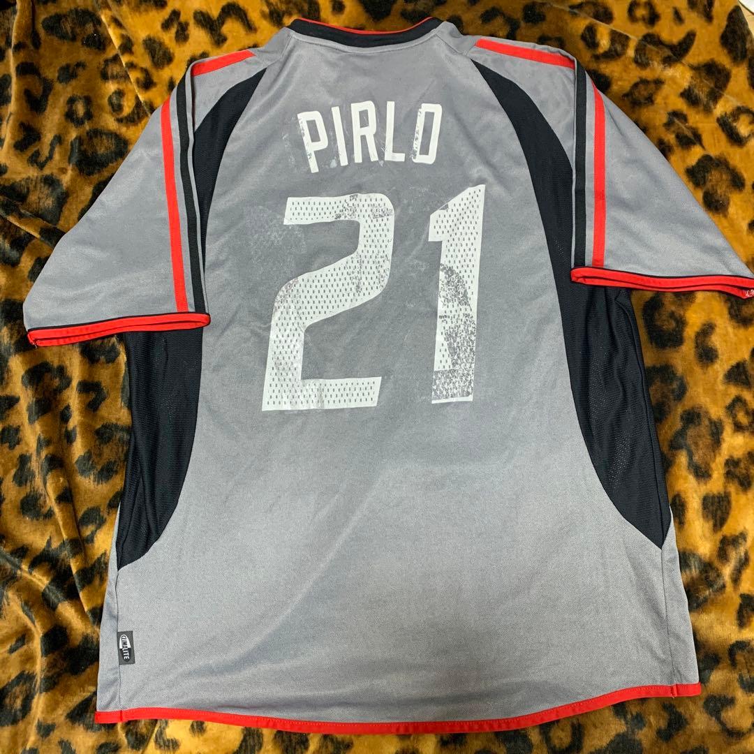 イタリア　セリエA ピルロ　2XL サードユニフォーム　football