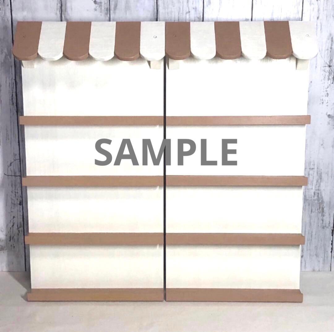 さくら　お店型什器（8枚屋根・大型）計２点　イベント什器