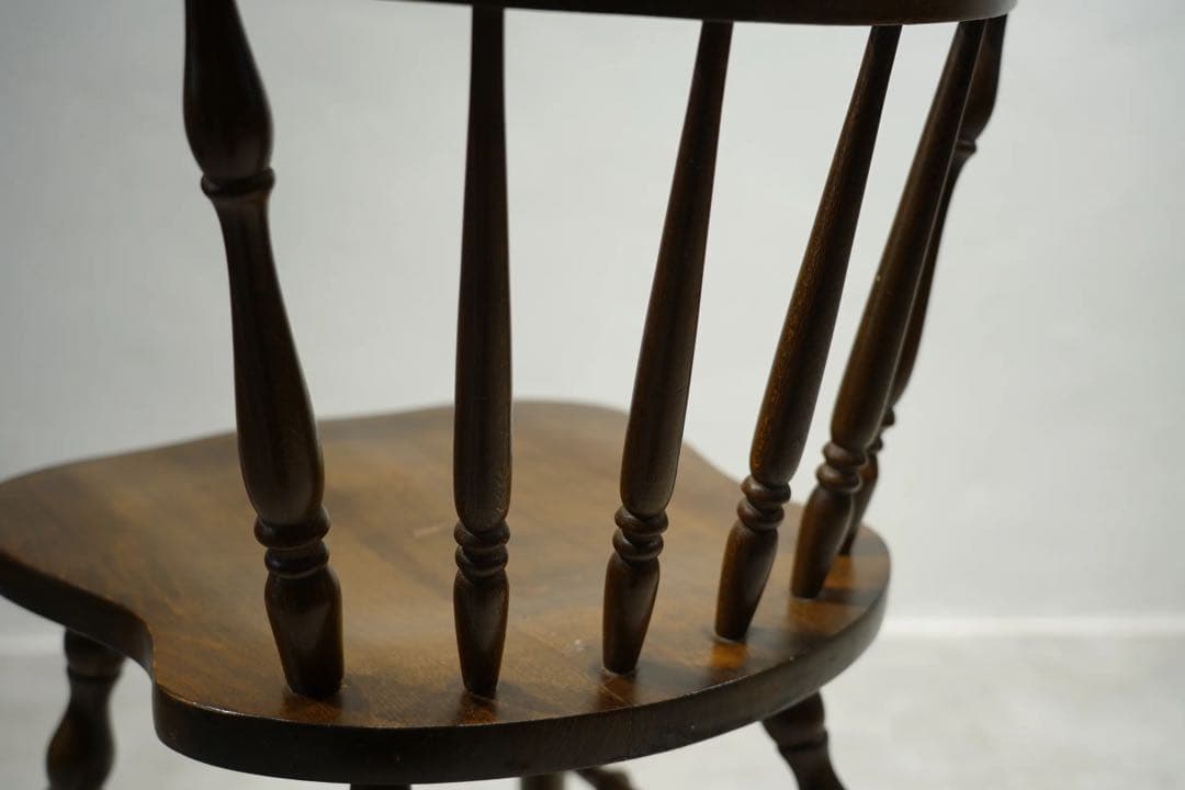 ウィンザーチェア　柏木工　穂高　ダイニングチェア　ヴィンテージ