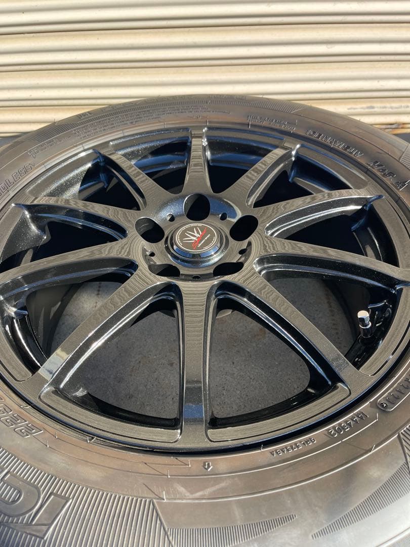 80系ハリヤー スタッドレス 17インチホイール付き 1シーズンのみバリ溝