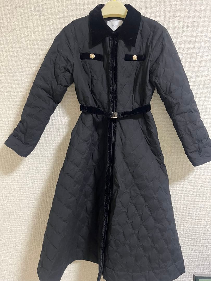 ジャケット・アウター herlipto liora long qoilted down coat