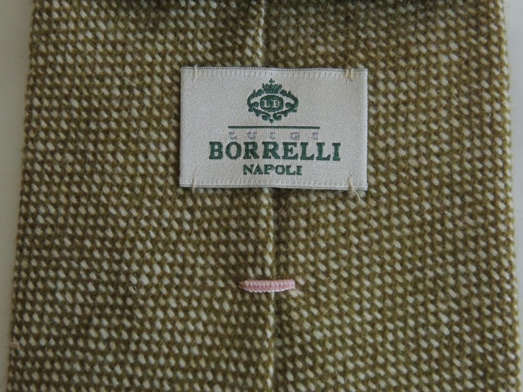 ★新品　4万円　ルイジボレッリ　プレステージライン　最高峰ピュアカシミヤ100％