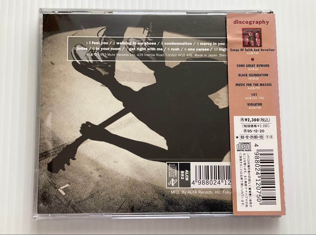 デペッシュ モード Songs of Faith & Devotion LIVE