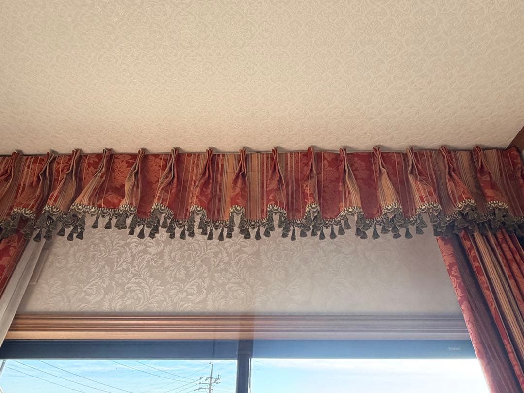 クリーニング済み・とても綺麗カーテン