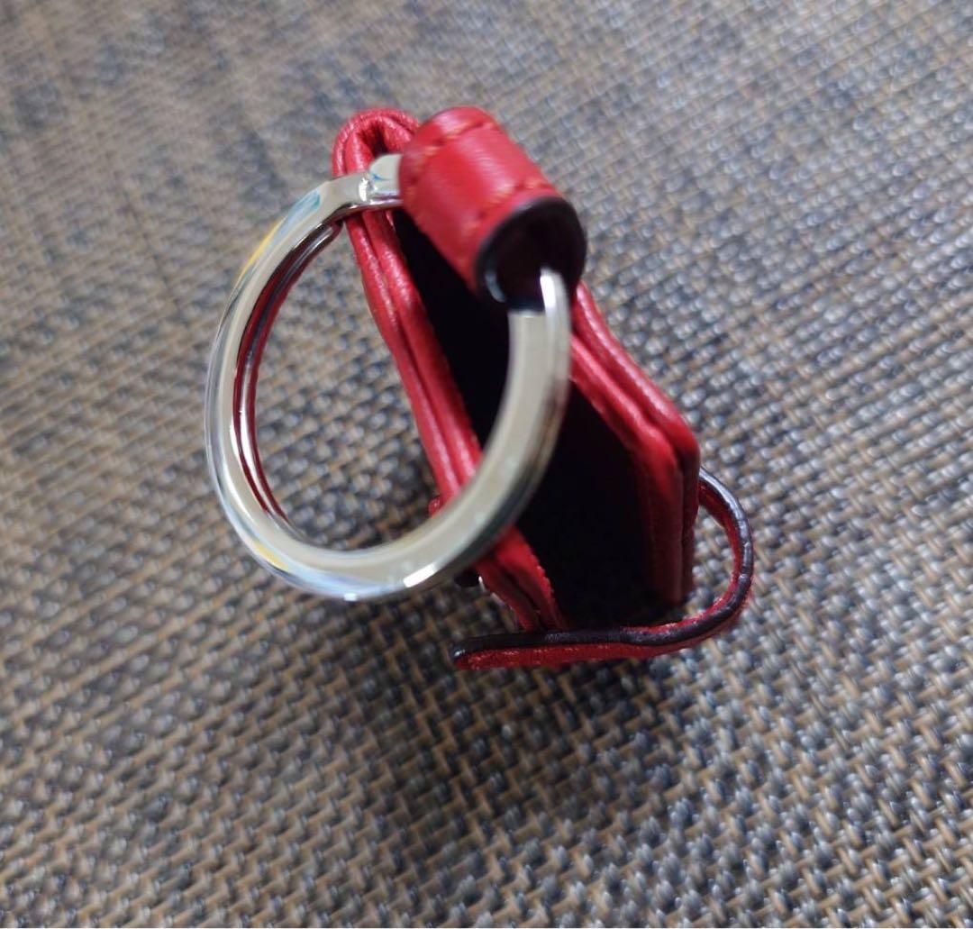 COACH コーチ 手帳 フォトフレーム キーリング チャーム エナメル ハート