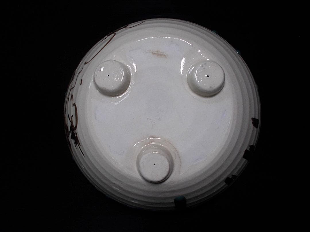 茶道具 風炉釜セット 茶釜 釜環 未使用五徳 良品織部風炉 織部敷板 底瓦 前瓦