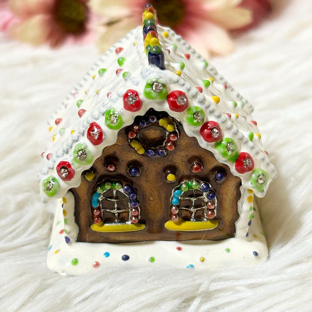 【美品】シリウス ピューター ジュエリーケース 真鍮 サンタ スノーマン お家