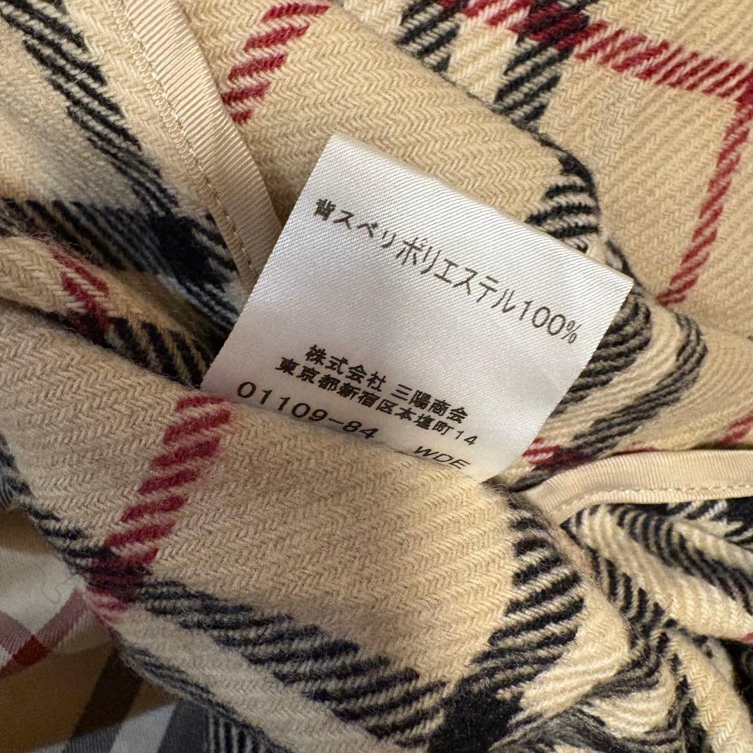 バーバリーロンドン トレンチコート ノバチェック ライナー ベルト M ベージュ