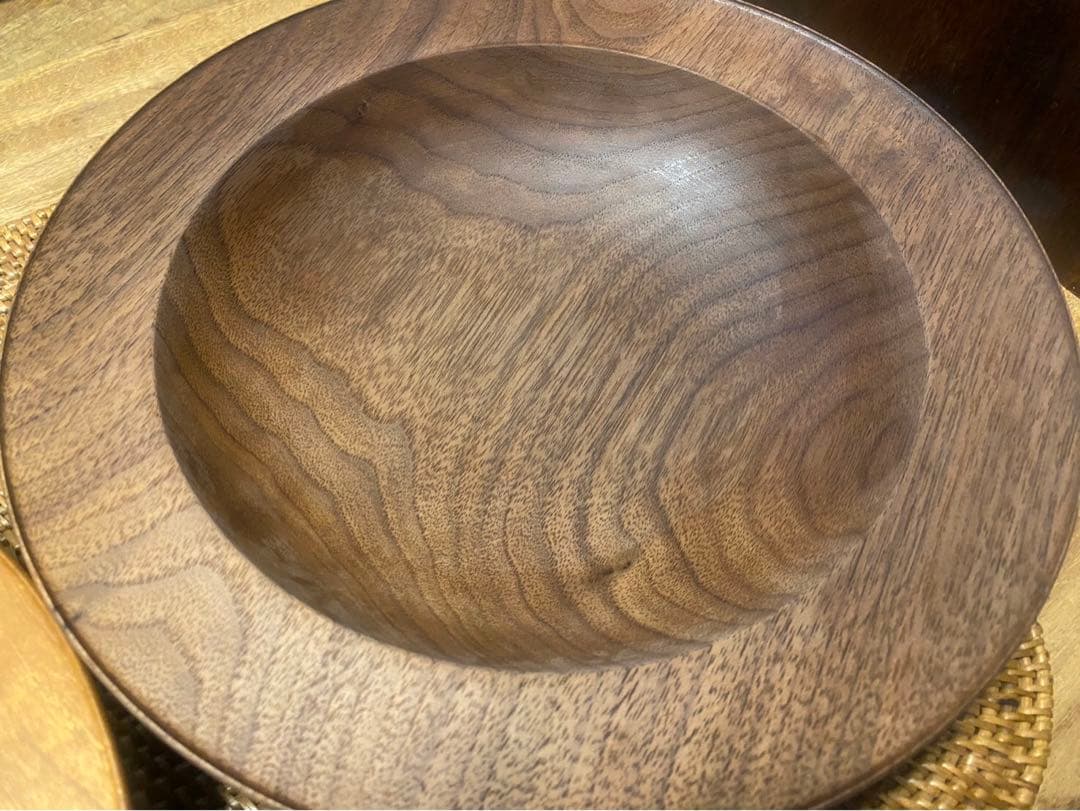 名古路英介さん ウッド リムパスタボウル 2色セット