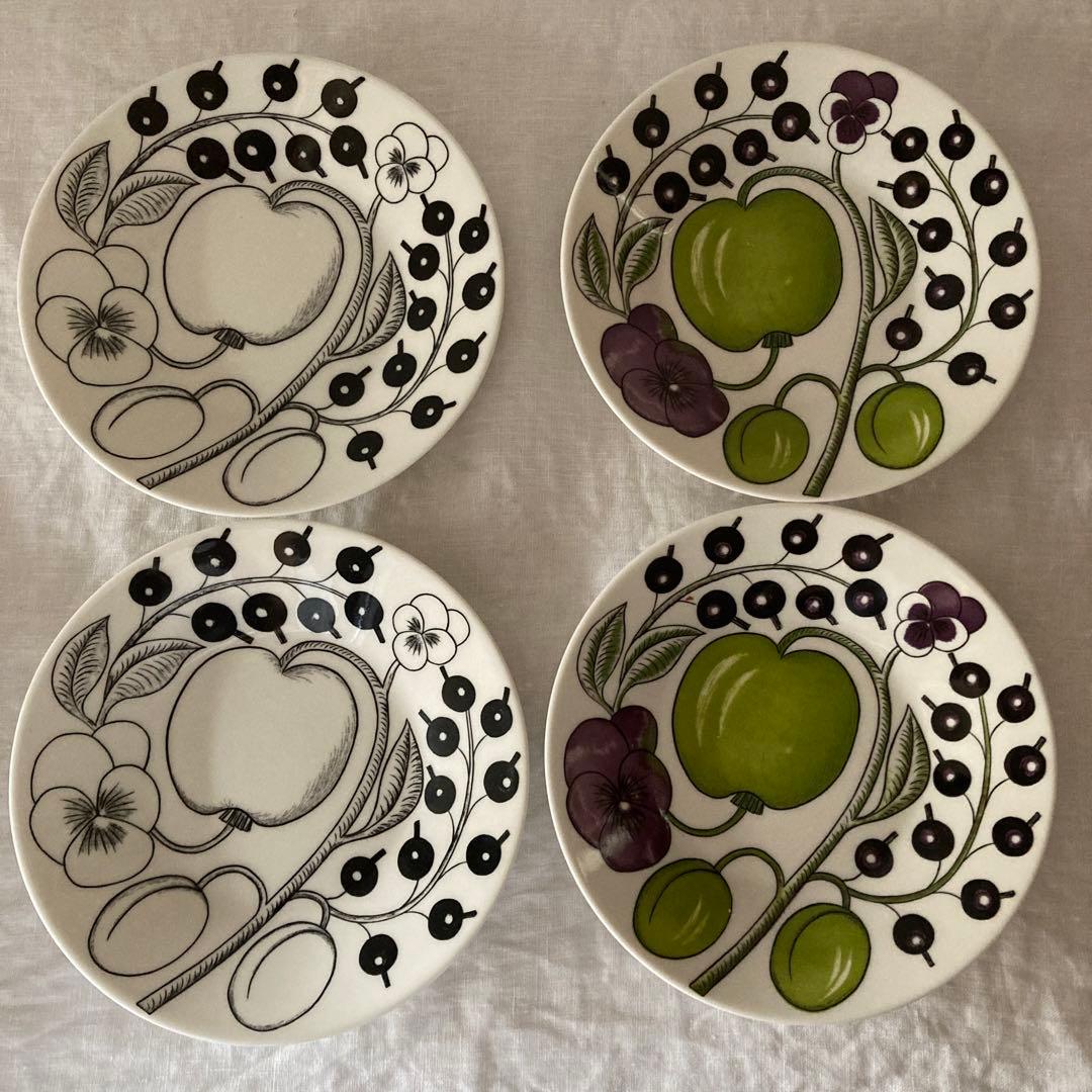 値下げ中ARABIA paratiisi プレート5枚セット　旧ロゴ