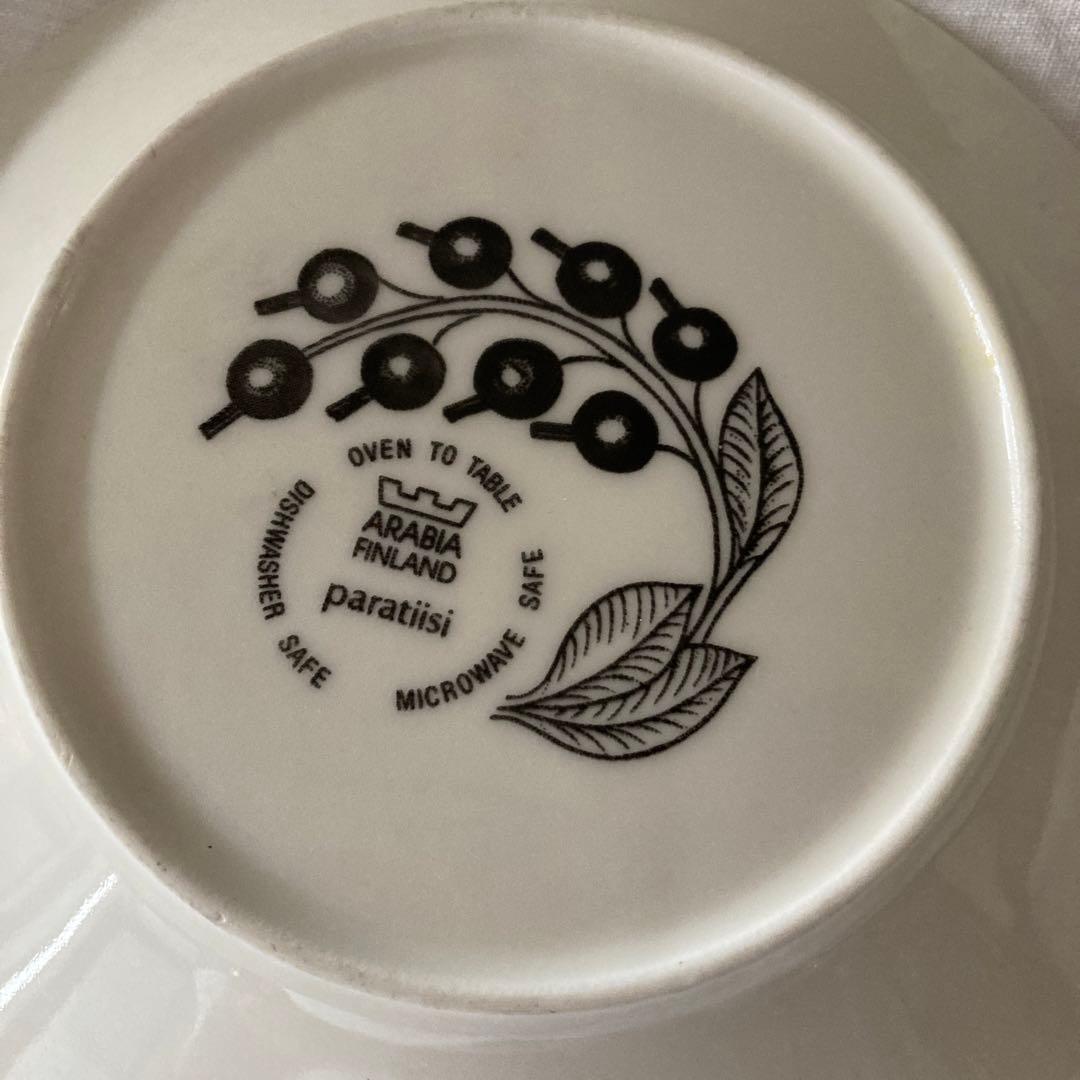 値下げ中ARABIA paratiisi プレート5枚セット　旧ロゴ