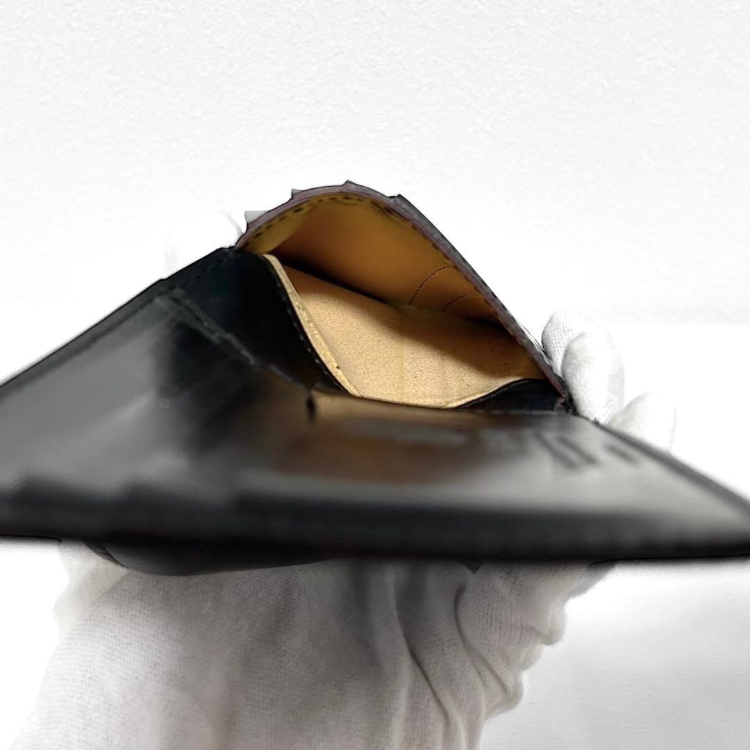 GANZO ガンゾ 2つ折り財布 SHELLCORDOVAN2 純札入れ