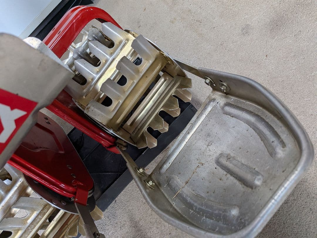 ミニエース 小型管理機 TG-E 水田管理機　送料込み　整備試運転済み