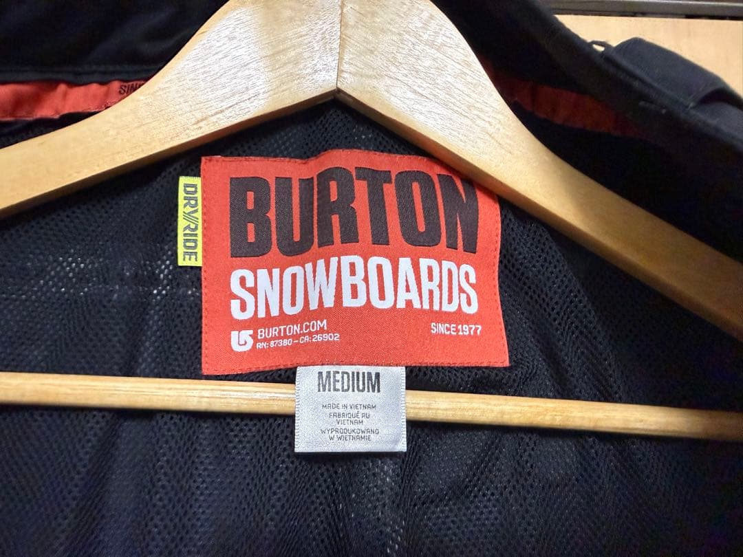 スノーボードウェアセット Quiksilver Burton Mサイズ
