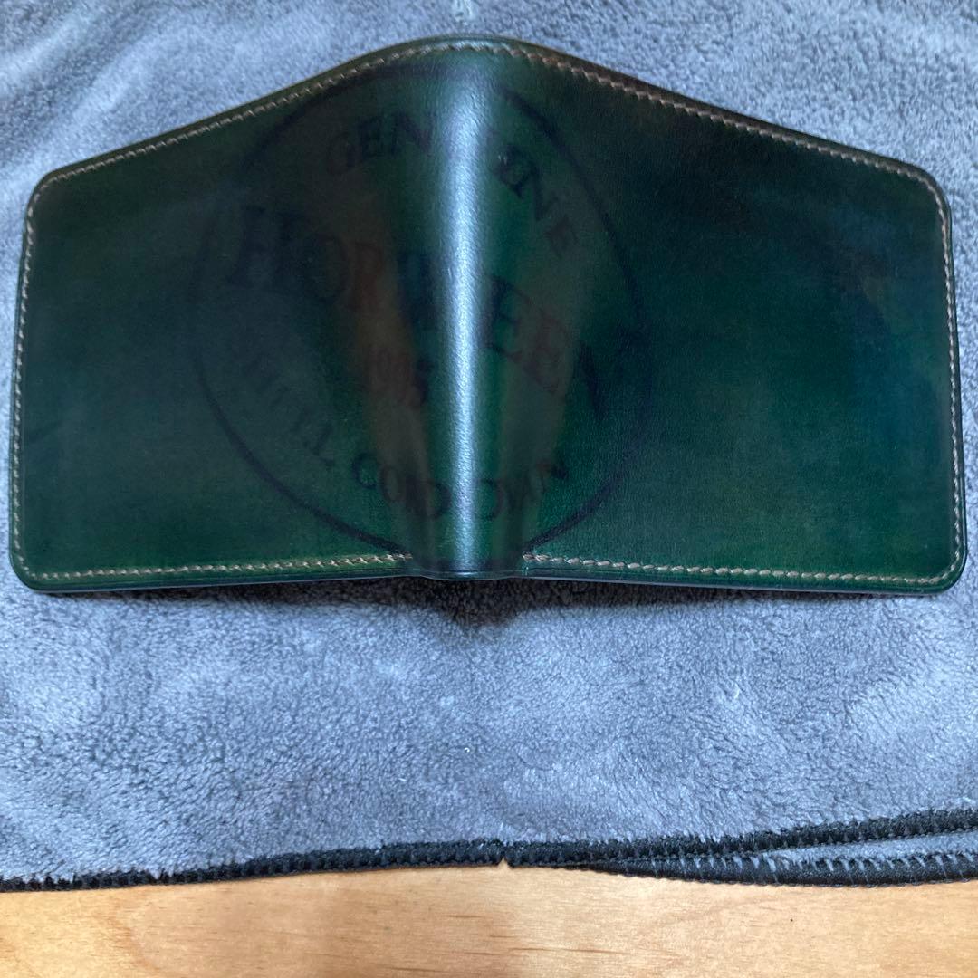 ホーインシェルコードバン財布
