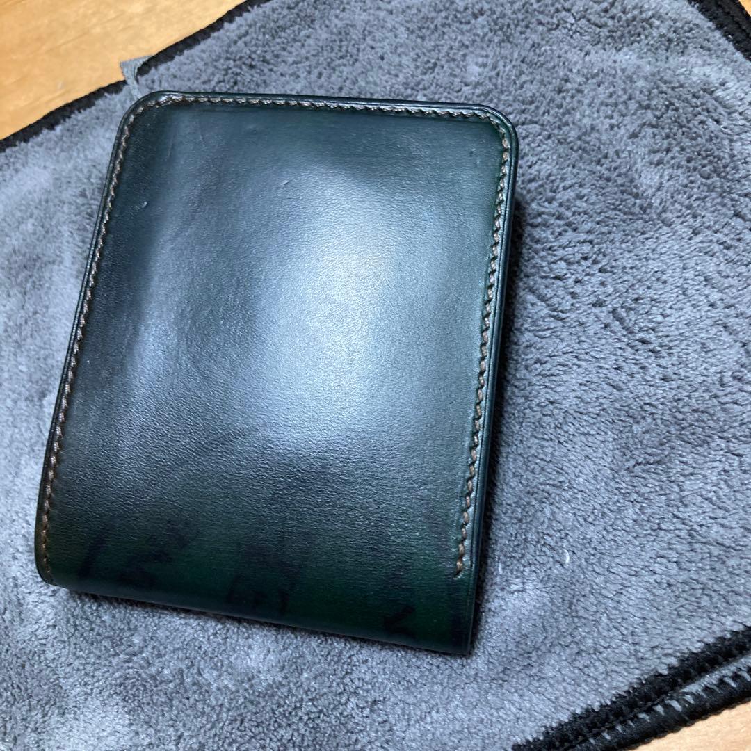 ホーインシェルコードバン財布