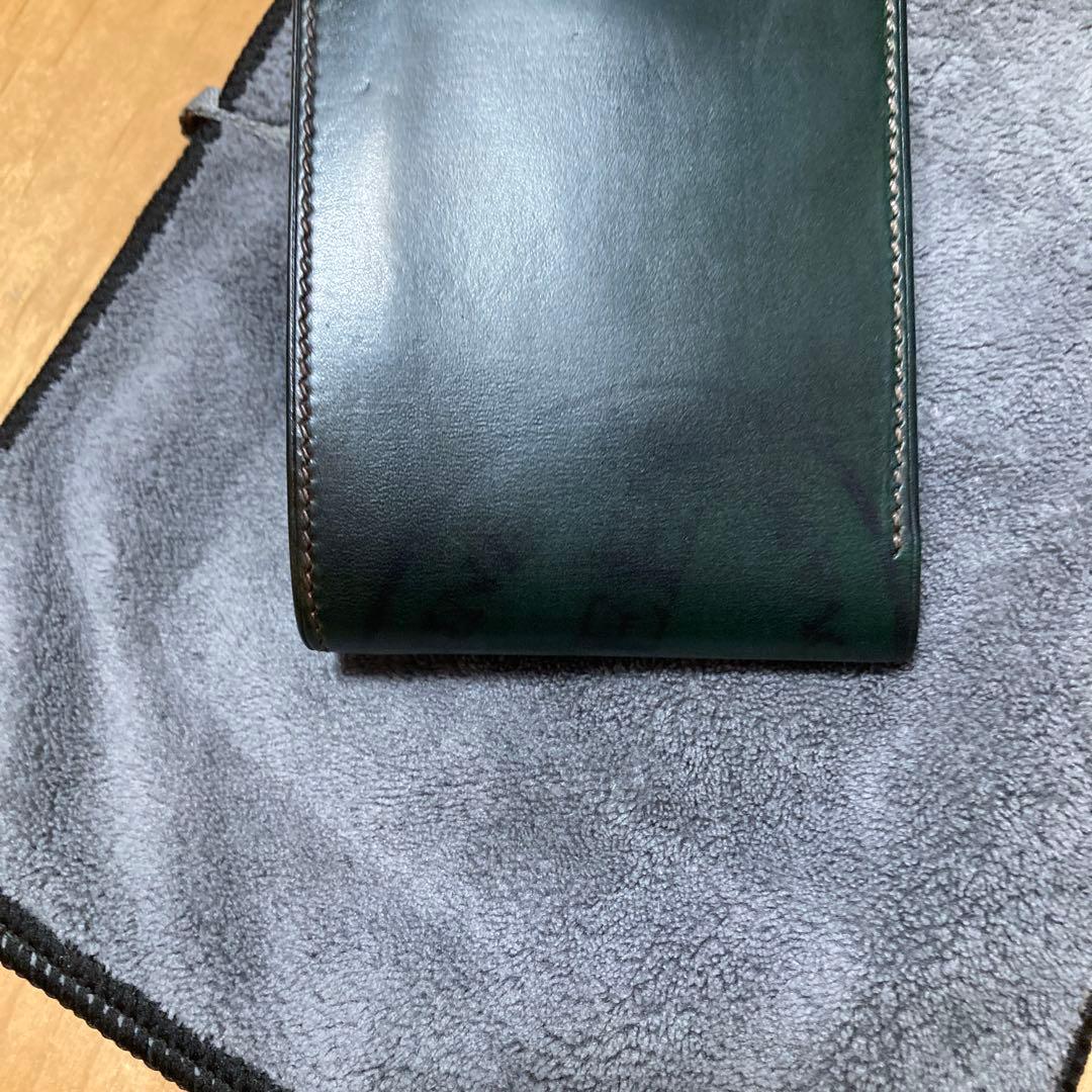 ホーインシェルコードバン財布