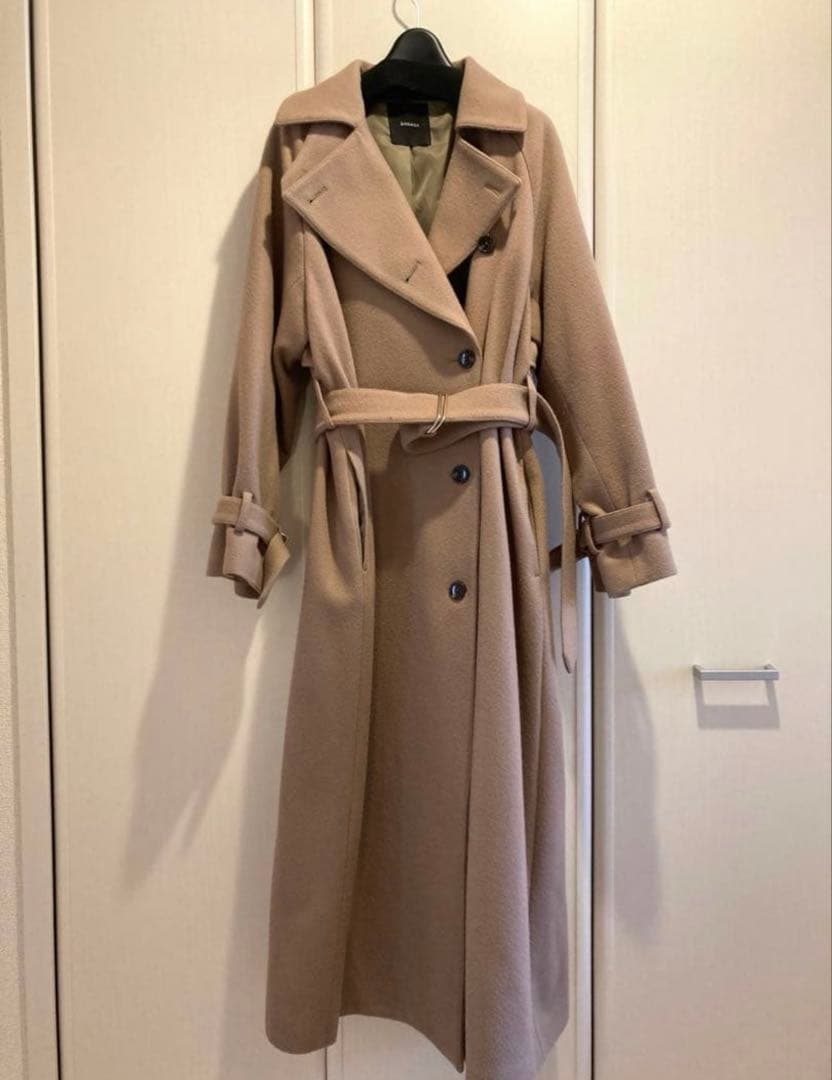 anuans ウールトレンチコート　クリーニング後