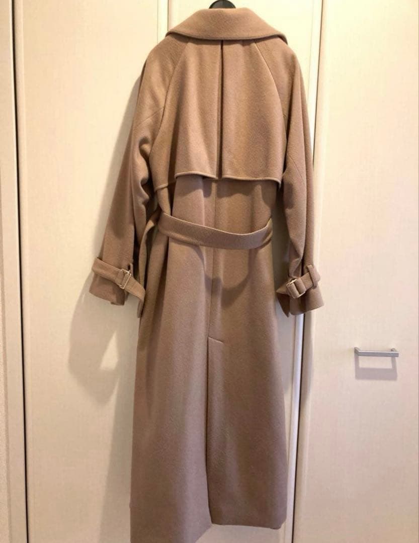 anuans ウールトレンチコート　クリーニング後