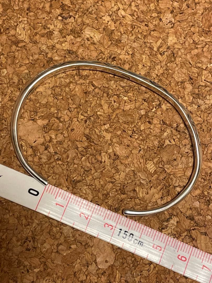 ◆感謝価格◆希少品◆ラリースミス◆トライアングル◆シルバーバングル◆