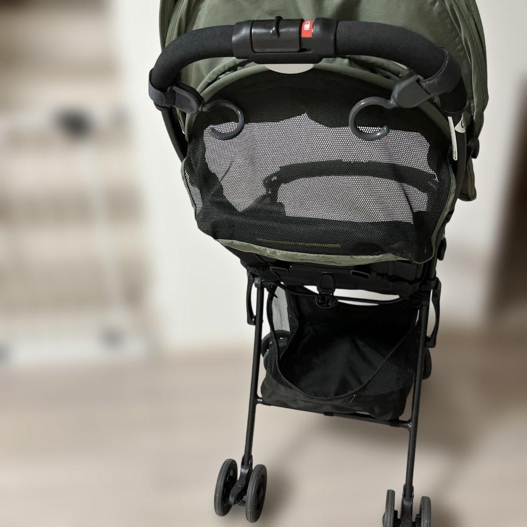 美品　アプリカ　Aprica マジカルエアー　グリーン