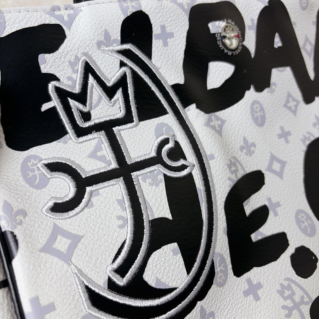 【未使用級】 カステルバジャック ヤリス ハンドバッグ ミニ レザー ホワイト