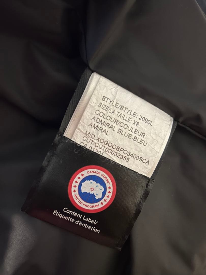 B*a様 正規品 カナダグース ロレッタパーカー ネイビーXS