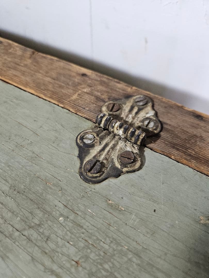 USAヴィンテージ 木製のツールボックス 小物 木箱 道具入れ