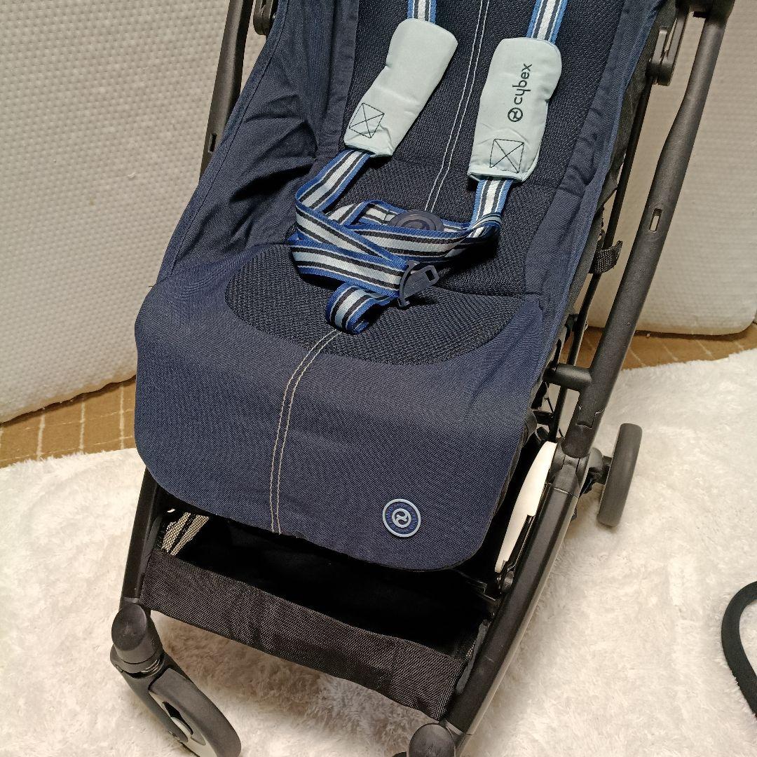 週末限定値下げ中　cybexサイベックス オーシャンブルー　専用バンパーバー付属