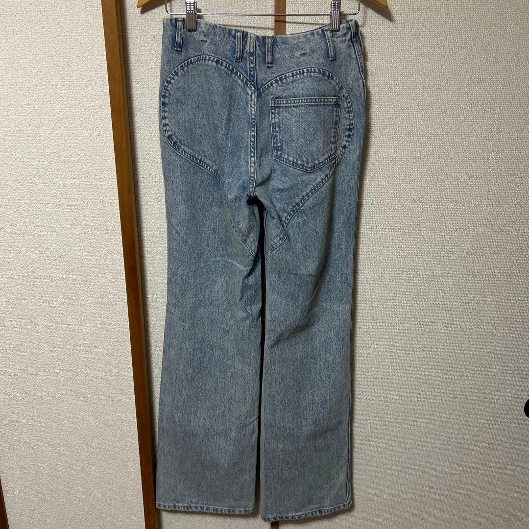 andmary ハートヒップデニムM