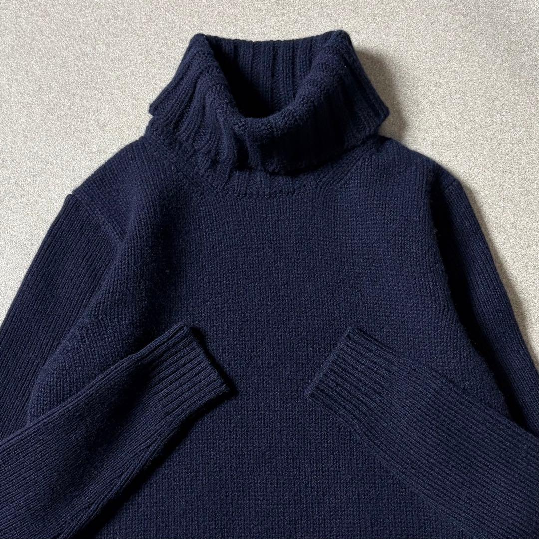 SLOANE 3G&5G ジーロンラム×カシミヤ タートルネック ニット