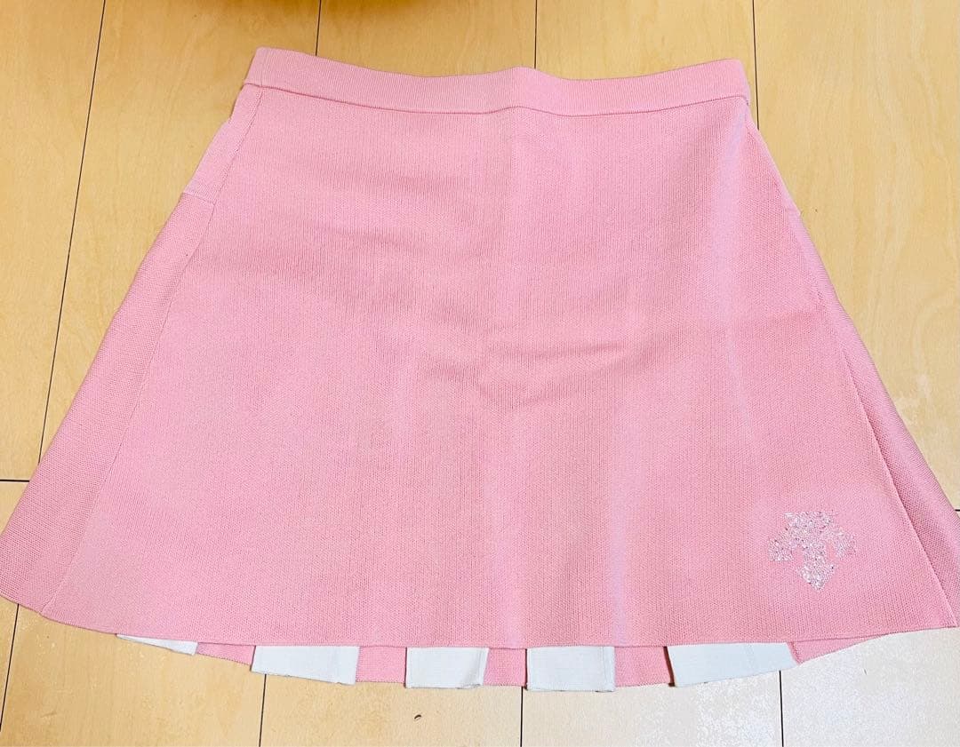 【新品】DESCENTE クリスタルコレクション ニットスカート