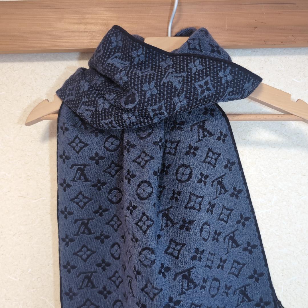 LV M78525 エシャルプ モノグラム クラシック マフラー ウール 140