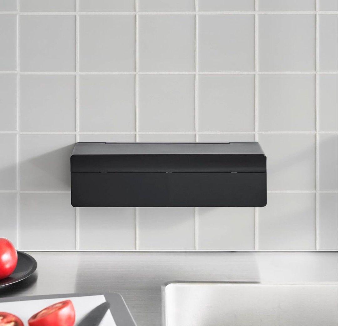 まとめ売り　Tower　フィルムフック まな板シート　ブラック　12個