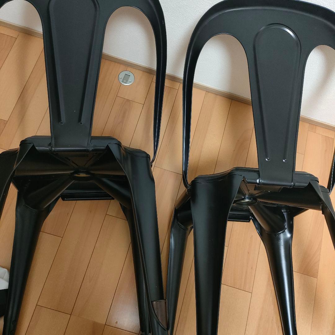 【希少｜インダストリアルチェア 2脚セット】ノーザンマルチプルズ系 スタッキング