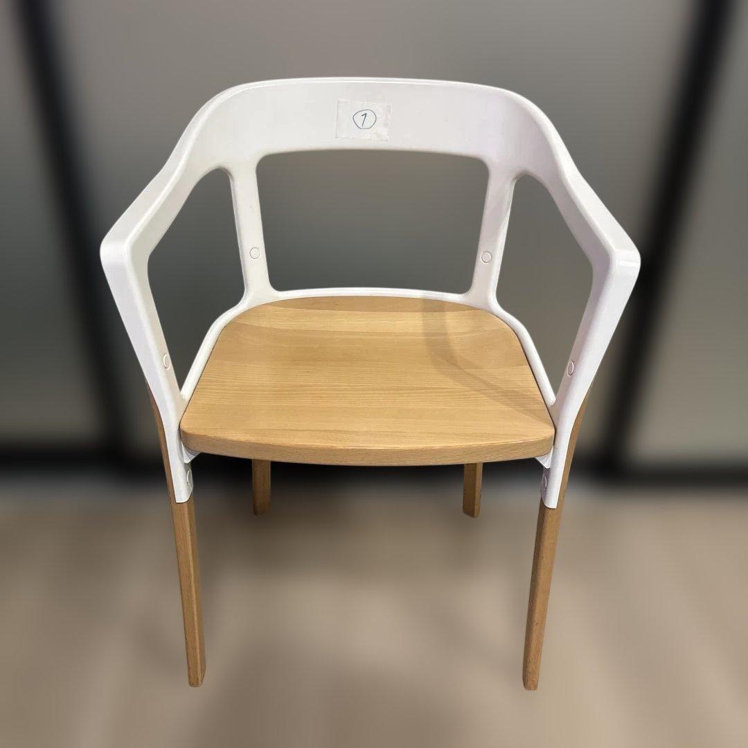 ①MAGIS マジス STEELWOOD CHAIR / スティールウッドチェア