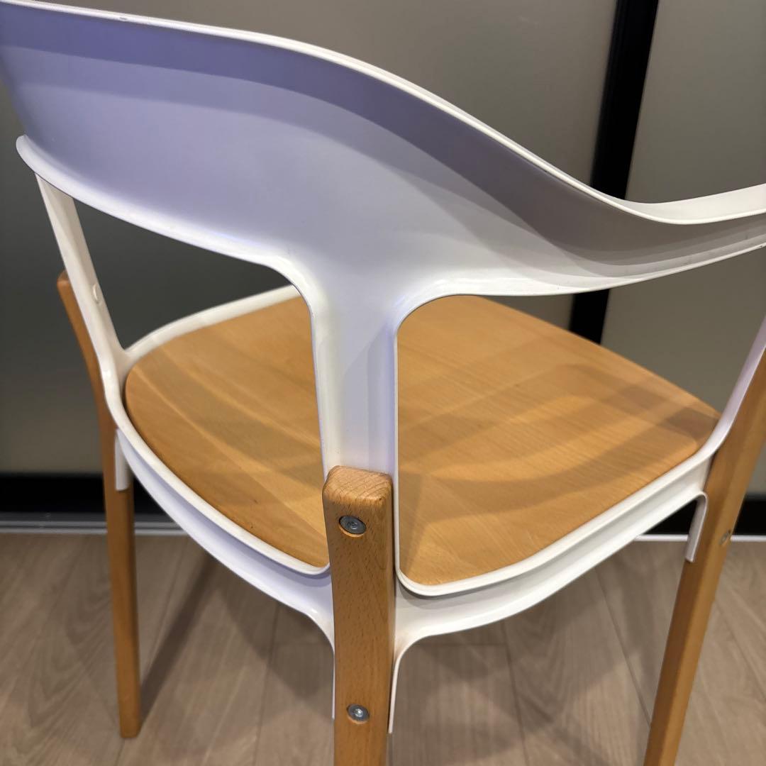 ①MAGIS マジス STEELWOOD CHAIR / スティールウッドチェア