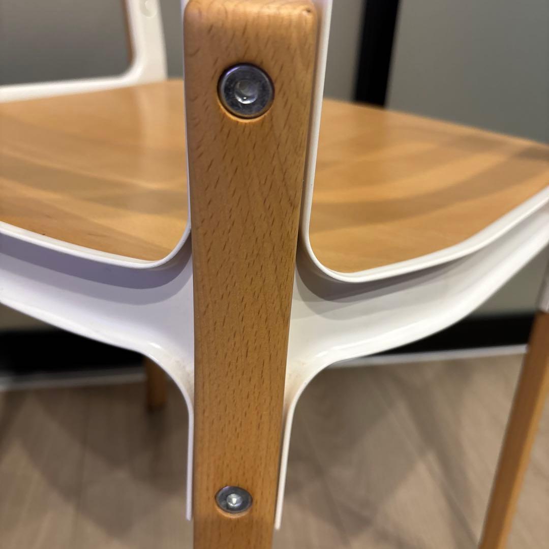 ①MAGIS マジス STEELWOOD CHAIR / スティールウッドチェア