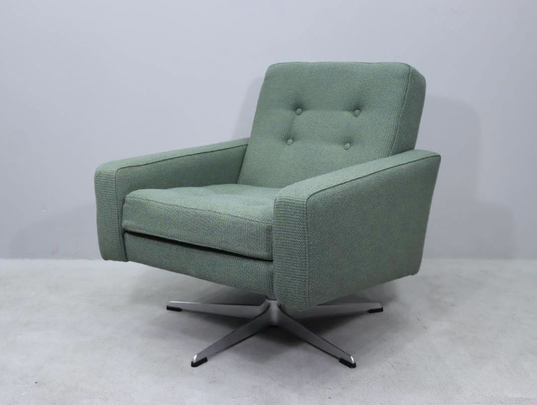 switch スウィッチ ラウンジチェア skal 回転イス グリーン レトロ
