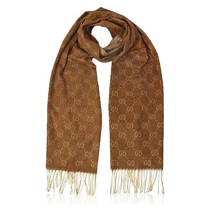 ❤新品箱袋付き❤GUCCI マフラー ストール ショール スカーフ❤オレンジ❤