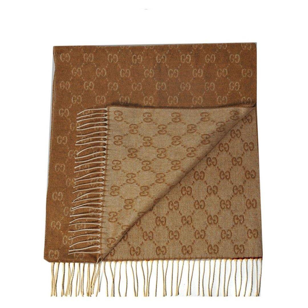 ❤新品箱袋付き❤GUCCI マフラー ストール ショール スカーフ❤オレンジ❤