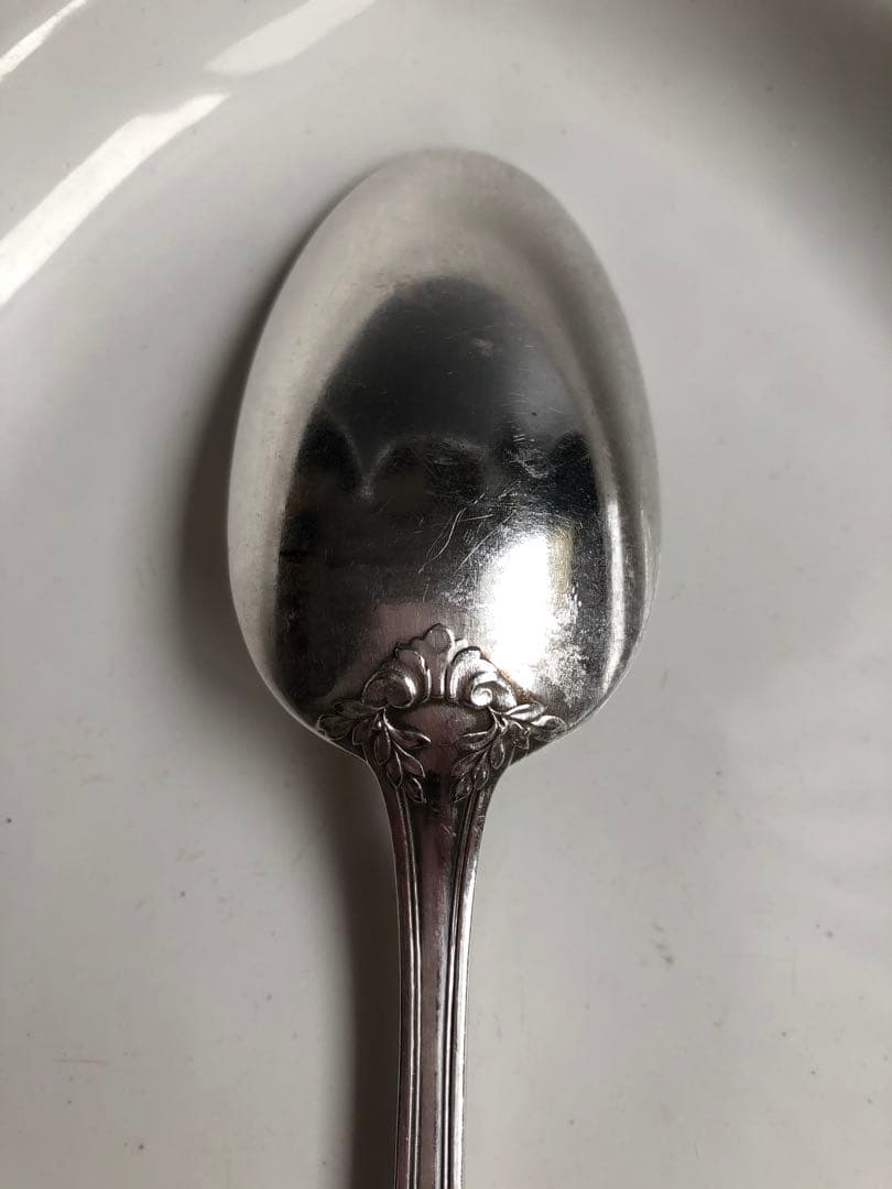 レア　天使のカトラリー　シルバープレート　フランス　アンティーク　刻印あり