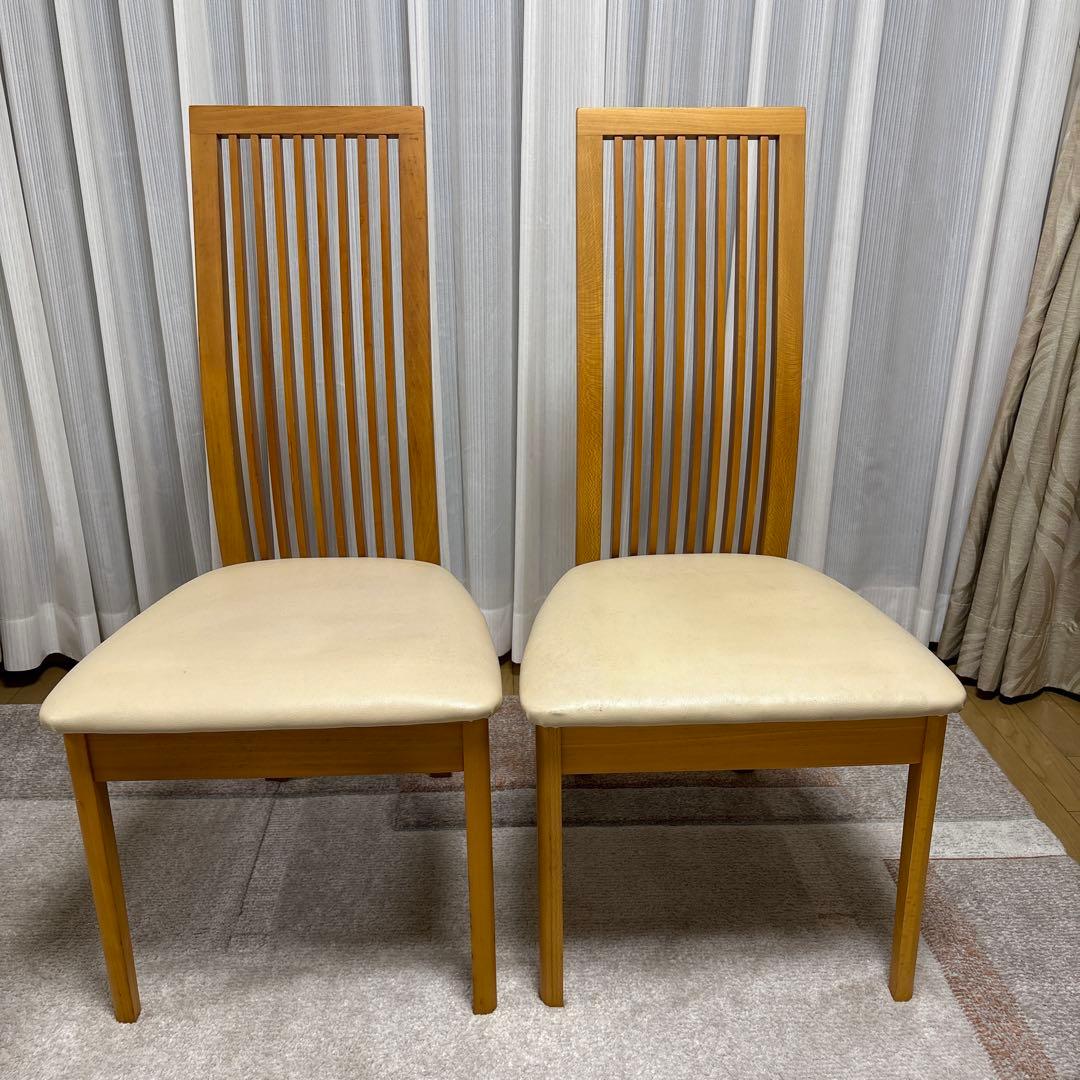 天然木　ダイニング　チェア