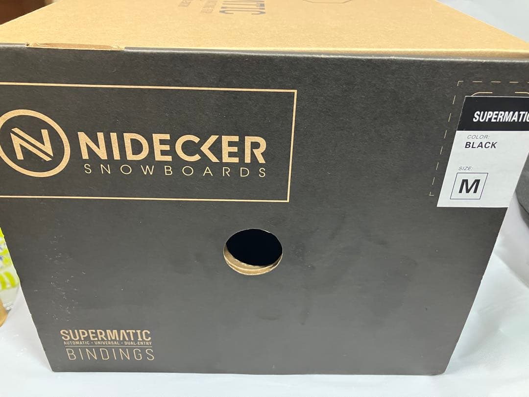 NIDECKER SUPERMATIC ビンディング ブラック