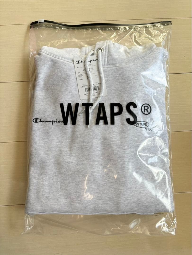 WTAPS x Champion Academy Hooded グレー M